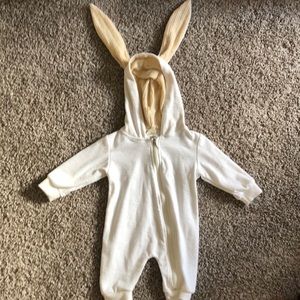 6-9 month bunny onesie